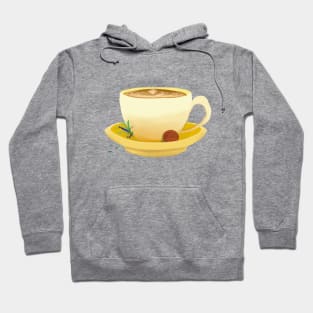 Yellow Cup of Latte Hoodie